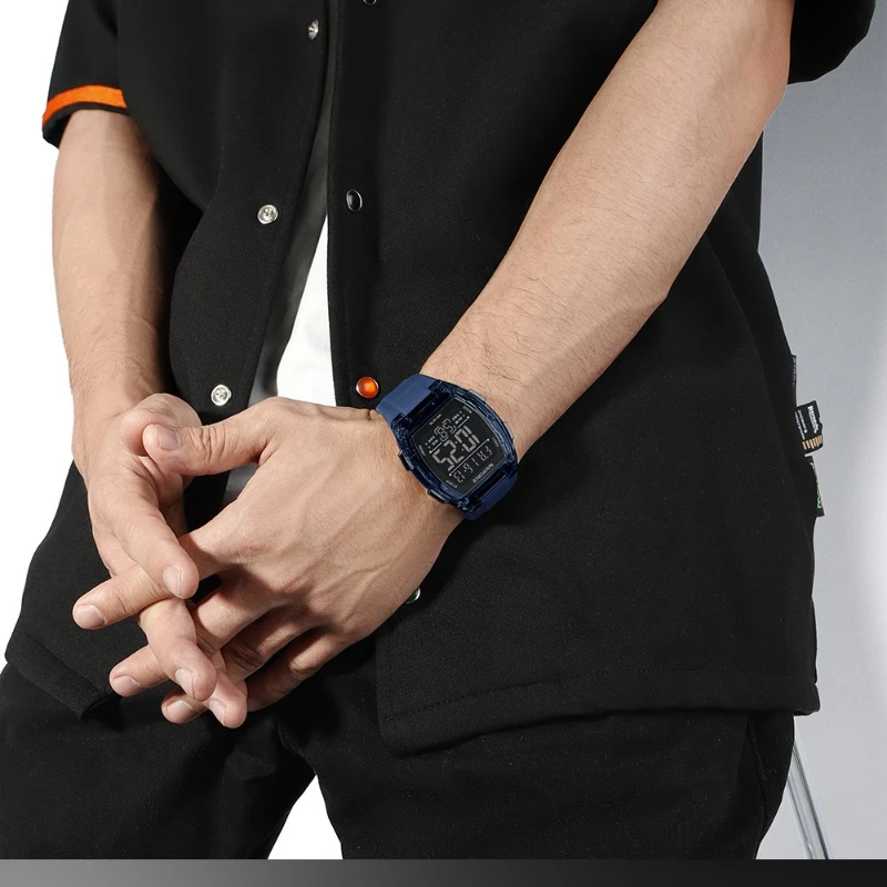 NAVIFORCE 2025 мужской светодиодный ночник с силиконовым ремешком, часы, режим будильника, 5 атм, водонепроницаемый секундомер для мальчиков, таймер, цифровой дисплей
NAVIFORCE 2025 мужской светодиодный ночник с силиконовым ремешком, часы, режим будильника, 5 атм, водонепроницаемый секундомер для мальчиков, таймер, цифровой дисплей