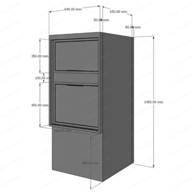 Anti-Theft Parcel Delivery Box - Home Mailbox for Package & Courier Receiving
Anti-Theft Parcel Delivery Box - Home Mailbox for Package & Courier Receiving