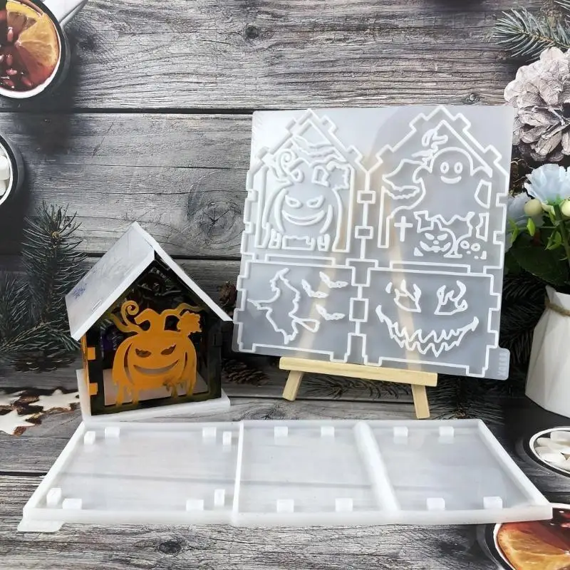 Y08C Silicone Crafting Mold for Halloween Small House Decoration Jewelry Making Tool
Y08C Silicone Crafting Mold for Halloween Small House Decoration Jewelry Making Tool