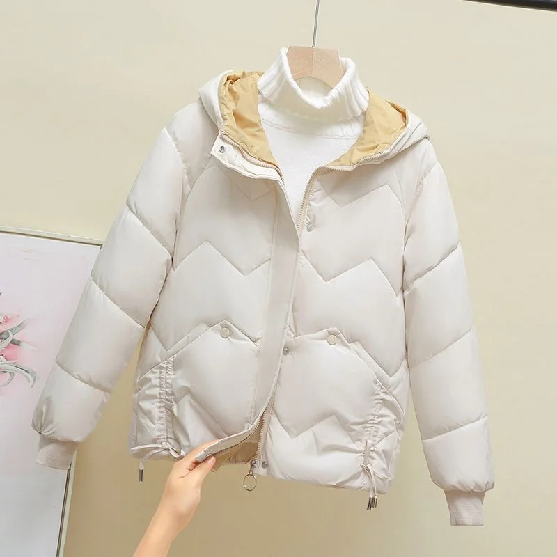 Down Padded Jacket Loose Padded Jacket 2025 Fashion New Winter Korean Version Thickened Short Large-size Explosive Female Coat
Down Padded Jacket Loose Padded Jacket 2025 Fashion New Winter Korean Version Thickened Short Large-size Explosive Female Coat