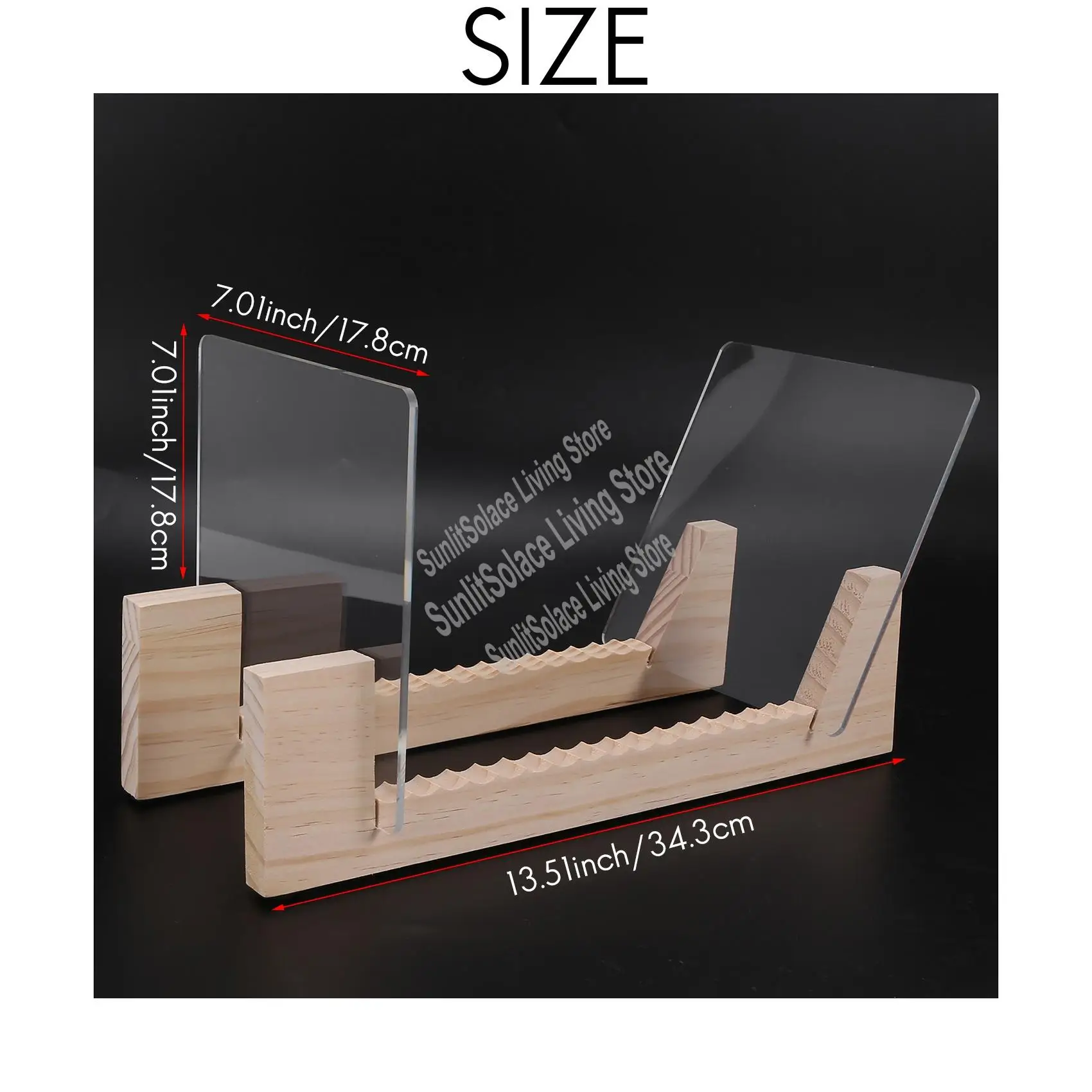 Vinyl Record Storage Holder,Acrylic Ends,Display Your Singles And Lps In This Modern Portable Rack Unit-A45M
Vinyl Record Storage Holder,Acrylic Ends,Display Your Singles And Lps In This Modern Portable Rack Unit-A45M