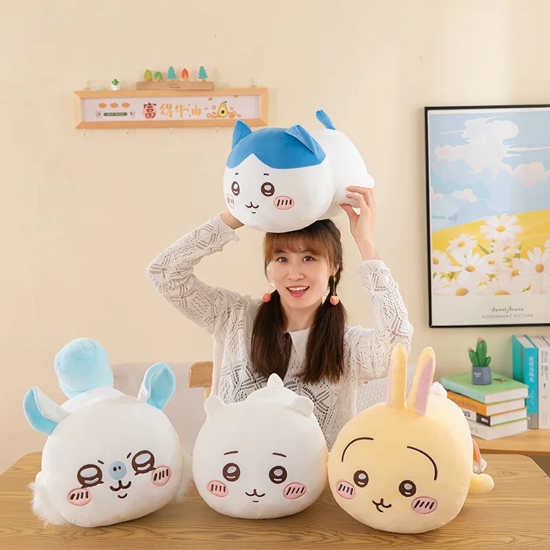 Kawaii 30-60 см кукла Chiikawa Hachiware Usaki плюшевая игрушка милые супер милые дети спать в кровати утечающая кукла подарок
Kawaii 30-60 см кукла Chiikawa Hachiware Usaki плюшевая игрушка милые супер милые дети спать в кровати утечающая кукла подарок