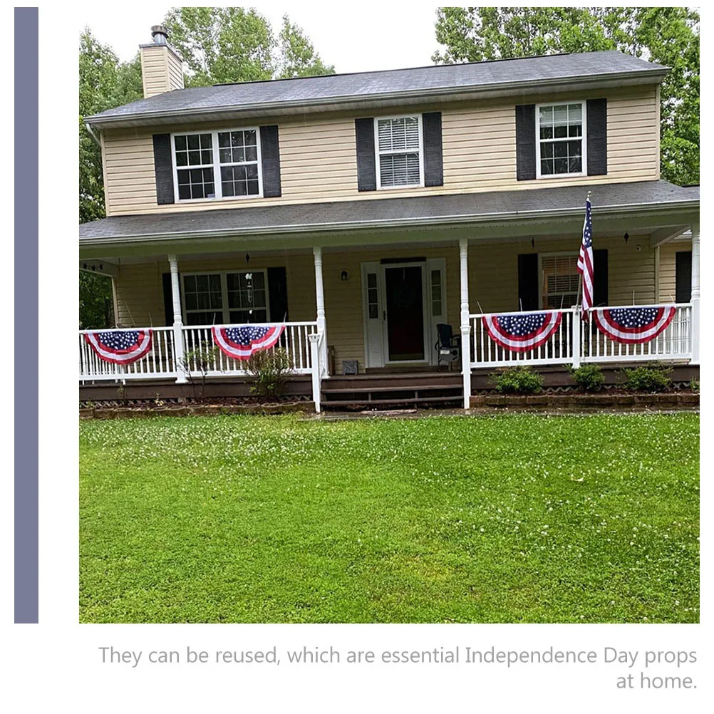 10pcs American Flag Decor Garden Flags For Independence Day Party Banner Outdoor Home Decoration Semicircle Flag Ornament
10pcs American Flag Decor Garden Flags For Independence Day Party Banner Outdoor Home Decoration Semicircle Flag Ornament