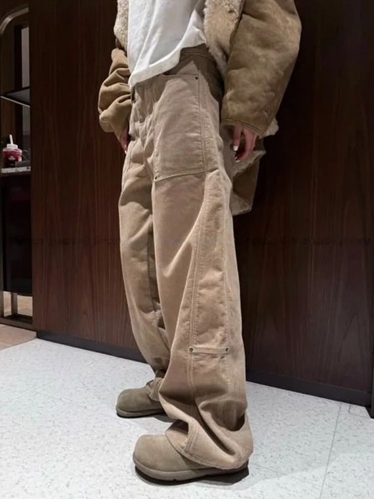 Широкие джинсы цвета хаки. Женские свободные прямые повседневные брюки. Осень-зима. Новые утягивающие драпированные супер красивые брюки длиной до пола.
Широкие джинсы цвета хаки. Женские свободные прямые повседневные брюки. Осень-зима. Новые утягивающие драпированные супер красивые брюки длиной до пола.