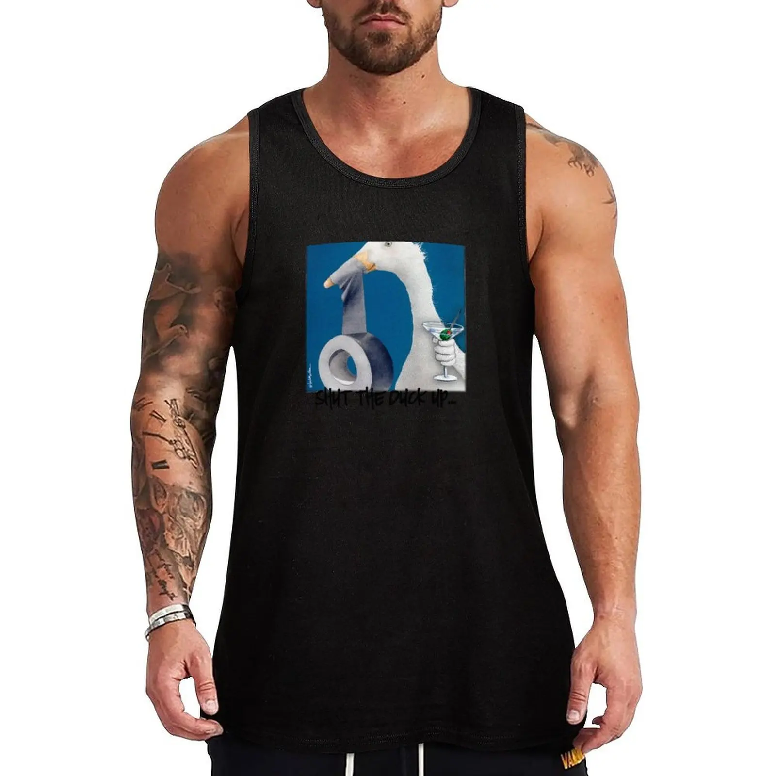 Will Bullas / tee / shut the duck up... / humor animals Tank Top bodybuilding men clothes bodybuilding for men Gym wear
Will Bullas / tee / shut the duck up... / humor animals Tank Top bodybuilding men clothes bodybuilding for men Gym wear