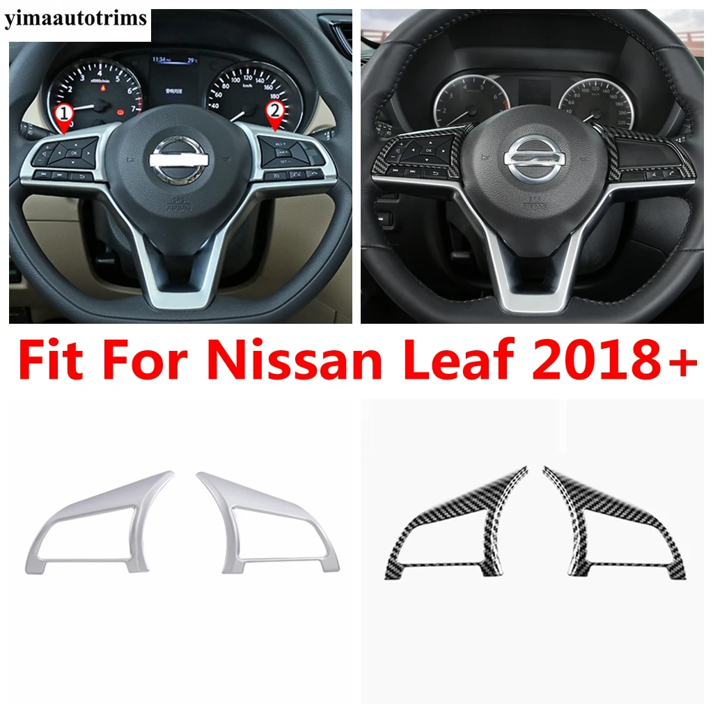 Steering Wheel Button Frame Panel Decoration Cover Trim For Nissan Leaf 2018 - 2022 Matte / Carbon Fiber Accessories Interior
Steering Wheel Button Frame Panel Decoration Cover Trim For Nissan Leaf 2018 - 2022 Matte / Carbon Fiber Accessories Interior