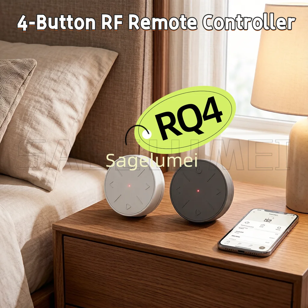 New Skydance 4-Button RF DIM/CCT/RGB/RGBW/RGB+CCT Controller RQ4 RF Mini Style 5-in-1 10 levels Color Temperature Remote Control
New Skydance 4-Button RF DIM/CCT/RGB/RGBW/RGB+CCT Controller RQ4 RF Mini Style 5-in-1 10 levels Color Temperature Remote Control