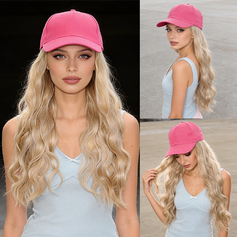 All-in-One Magenta Cap + Long Wavy Blonde Synthetic Wig – No Hassle, Instant Glam for Festivals, Dates or Vacations
All-in-One Magenta Cap + Long Wavy Blonde Synthetic Wig – No Hassle, Instant Glam for Festivals, Dates or Vacations