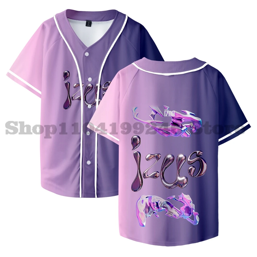IZNA KPOP Merch Бейсбольная майка для мужчин/женщин Повседневная бейсбольная форма с тонкими пуговицами Oil Slick Custom Jersey Style2
IZNA KPOP Merch Бейсбольная майка для мужчин/женщин Повседневная бейсбольная форма с тонкими пуговицами Oil Slick Custom Jersey Style2