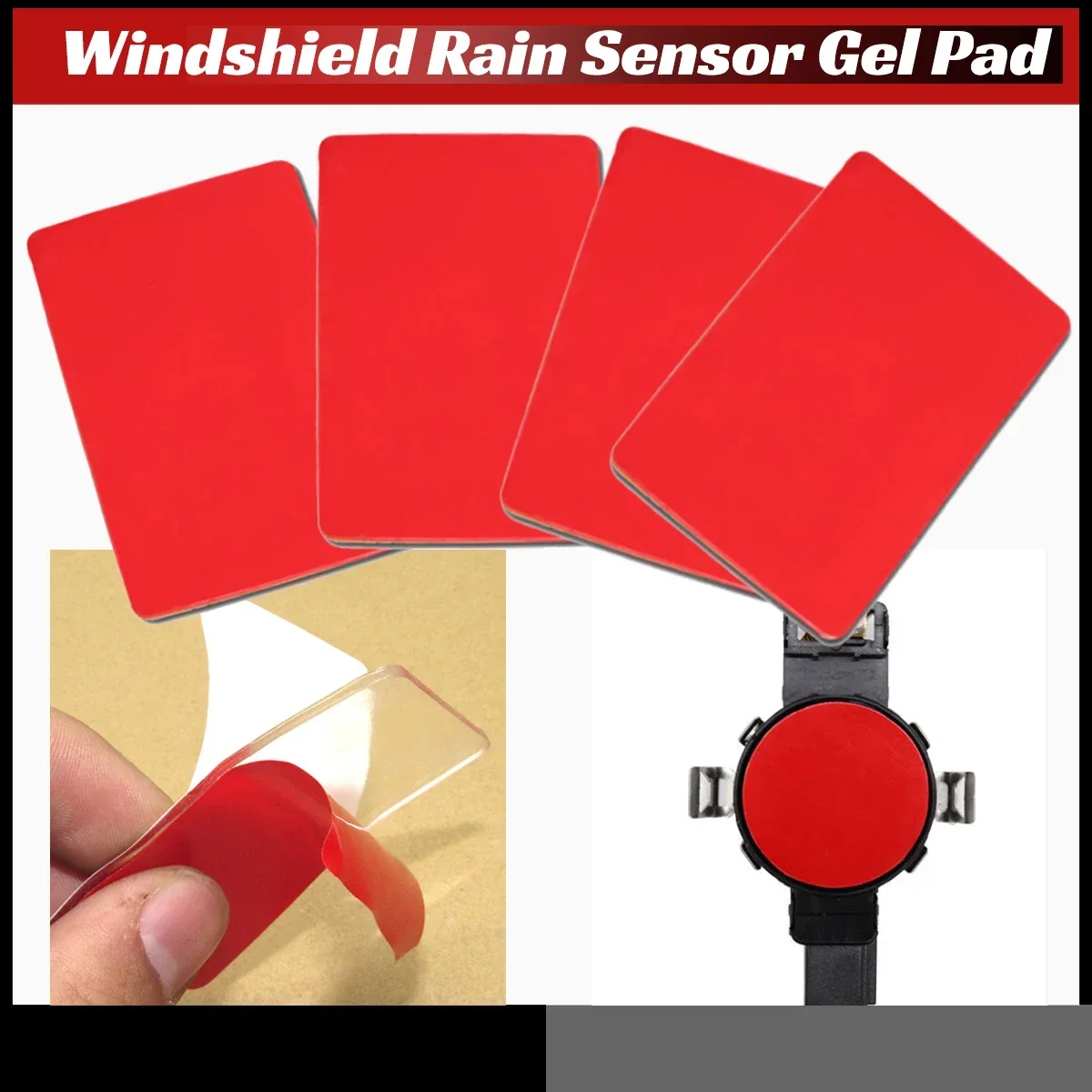 4pcs for BMW CITROEN MAZDA MINI Rain& Light Sensor Gel Adhesive Silicone Cushion Windscreen Chip Multi-Purpose Tape Windshield
4pcs for BMW CITROEN MAZDA MINI Rain& Light Sensor Gel Adhesive Silicone Cushion Windscreen Chip Multi-Purpose Tape Windshield