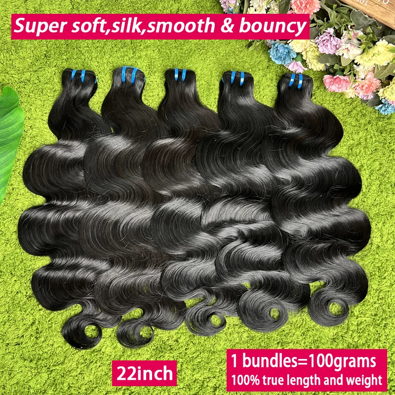 100% Raw Virgin Human Hair Body Wave Bundles Unprocessed Vietnamese Hair Extensions Natural Color #1B Wavy Hair Double Weft
100% Raw Virgin Human Hair Body Wave Bundles Unprocessed Vietnamese Hair Extensions Natural Color #1B Wavy Hair Double Weft
