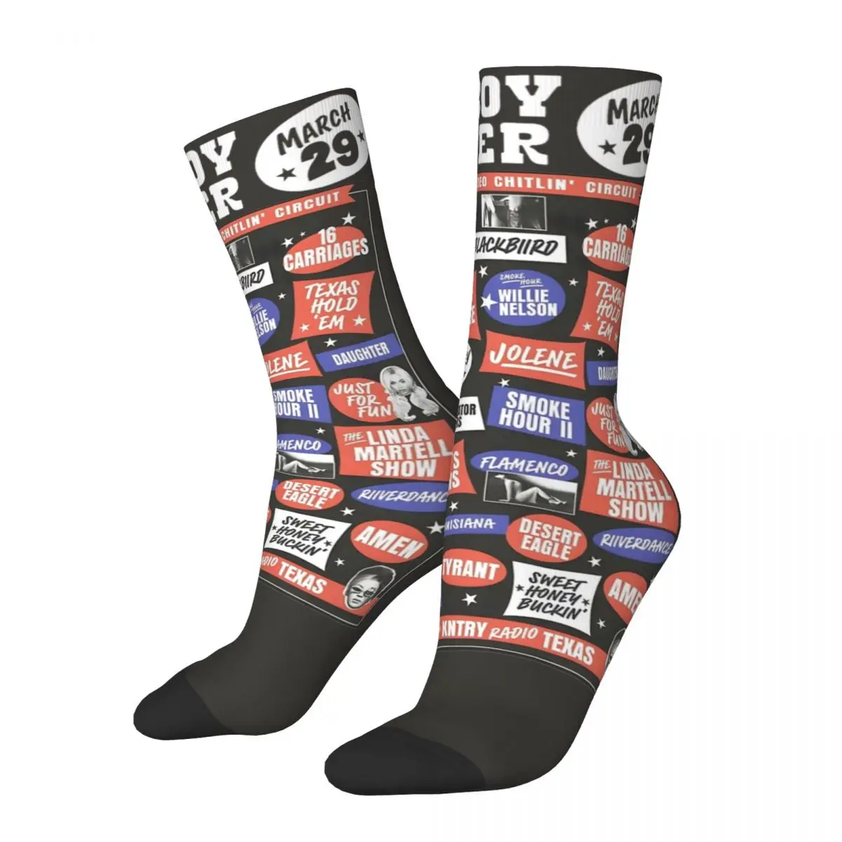 Beyonce Cowboy Carter New Album Design Socks Accessories for Unisex Cozy Dress Socks
Beyonce Cowboy Carter New Album Design Socks Accessories for Unisex Cozy Dress Socks