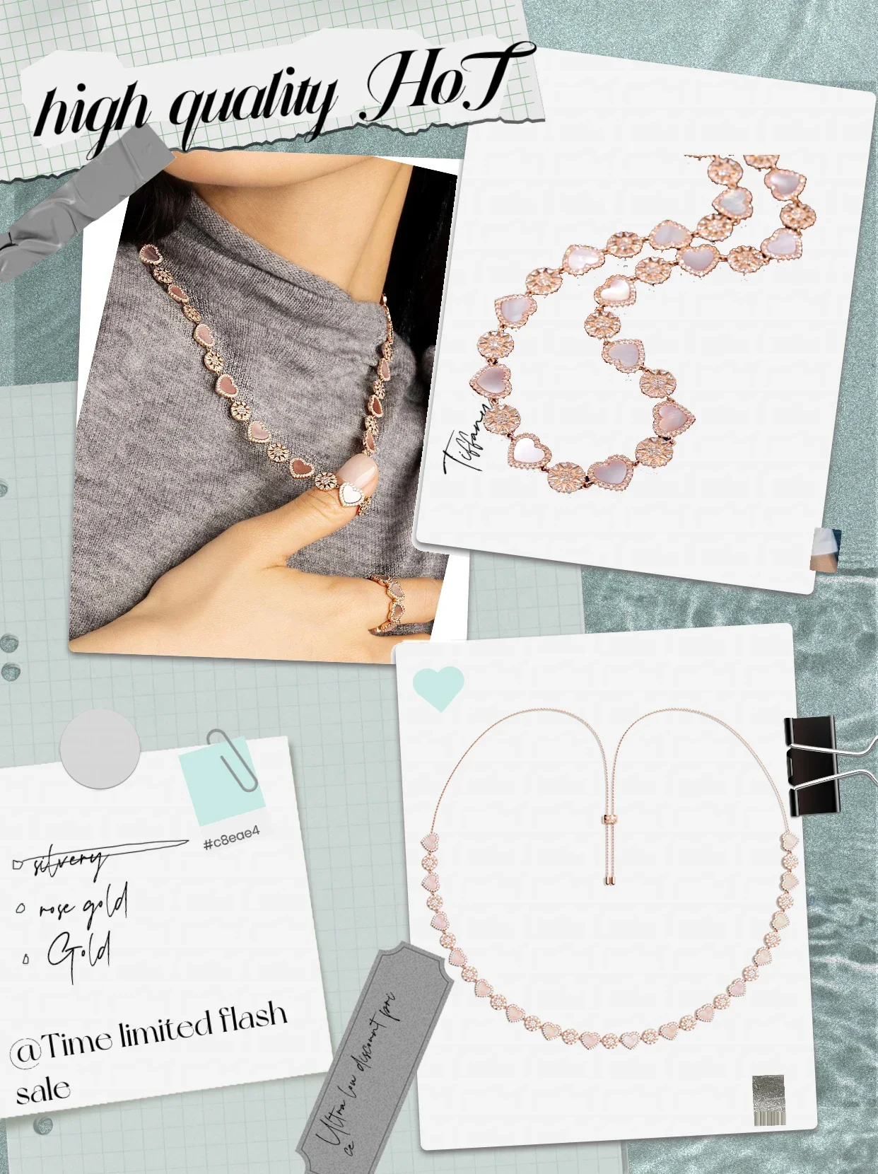 HY 2025 New Hot S925 sterling silver mother-of-pearl necklace for women is suitable for party gifts and casual wear
HY 2025 New Hot S925 sterling silver mother-of-pearl necklace for women is suitable for party gifts and casual wear