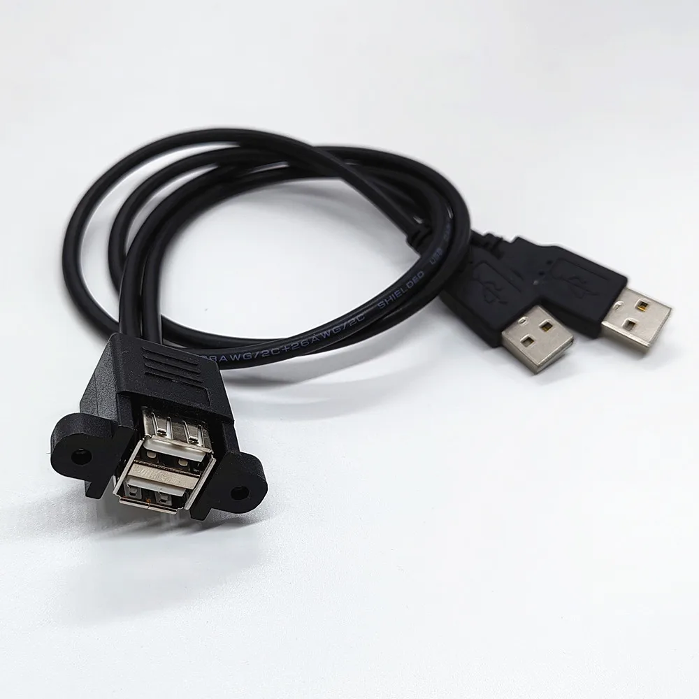 Двойной USB 2.0 «папа-мама» с отверстиями для крепления на панели, удлинительный кабель, высокоскоростной для материнской платы корпуса компьютера
Двойной USB 2.0 «папа-мама» с отверстиями для крепления на панели, удлинительный кабель, высокоскоростной для материнской платы корпуса компьютера