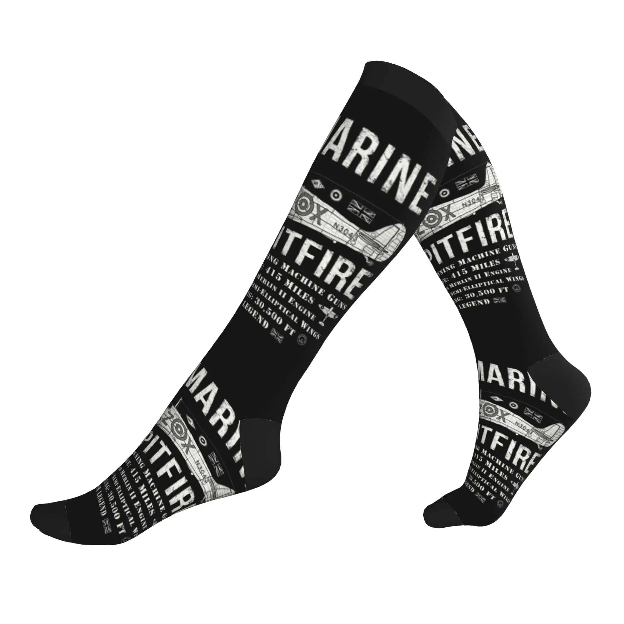 Supermarine Spitfire Dress Socks Men Women Warm Funny Novelty Fighter Pilot Aircraft Airplane Plane Sports Compression Socks
Supermarine Spitfire Dress Socks Men Women Warm Funny Novelty Fighter Pilot Aircraft Airplane Plane Sports Compression Socks