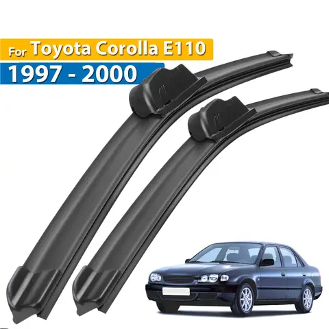 Erick silecek LHD Toyota Corolla E110 110 1997 - 2000 için ön silecek lastikleri cam cam pencere yağmur fırçaları 20 "+ 18"
