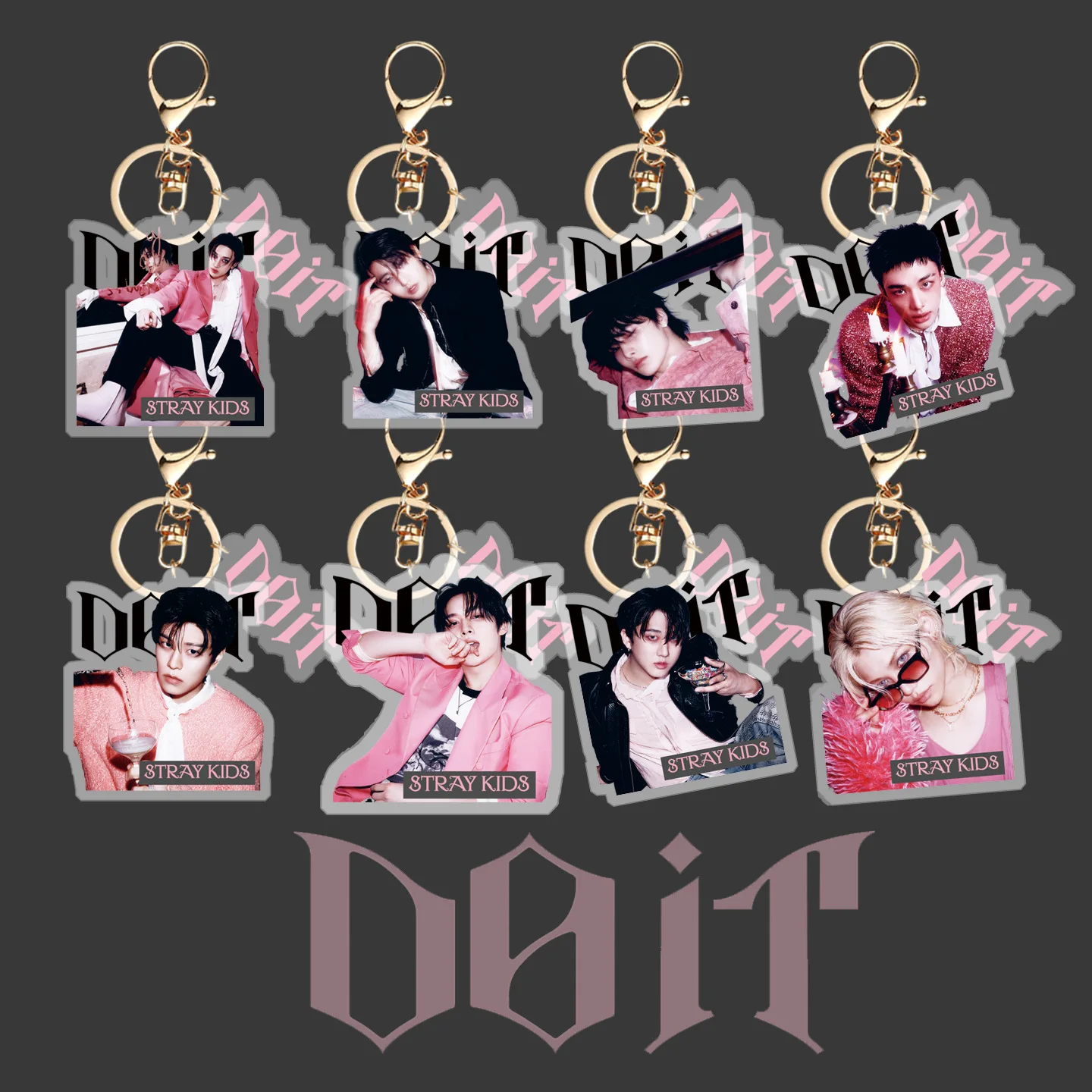 Новый акриловый брелок Stray Kids SKZOO Dolt, новый альбом, новый акриловый брелок для ключей, кулон в том же стиле вокруг
Новый акриловый брелок Stray Kids SKZOO Dolt, новый альбом, новый акриловый брелок для ключей, кулон в том же стиле вокруг