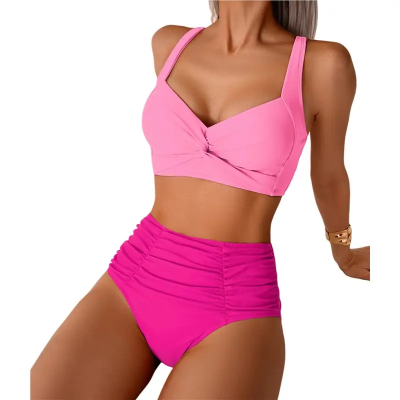 Женский купальник-бикини CYL с перекрученным лифом, комплект из двух предметов
Женский купальник-бикини CYL с перекрученным лифом, комплект из двух предметов