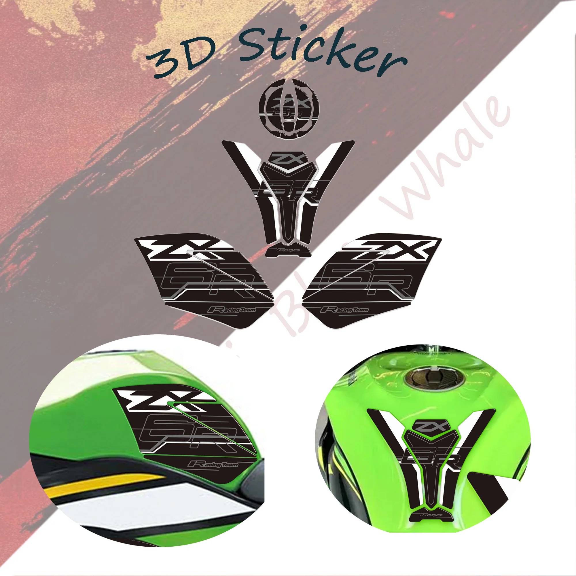 For kawasaki Ninja ZX6R ZX6R New 3D Epoxy Resin Protection Sticker Kit Protectors on The Motorcycle Accessories Sticker Packs
For kawasaki Ninja ZX6R ZX6R New 3D Epoxy Resin Protection Sticker Kit Protectors on The Motorcycle Accessories Sticker Packs