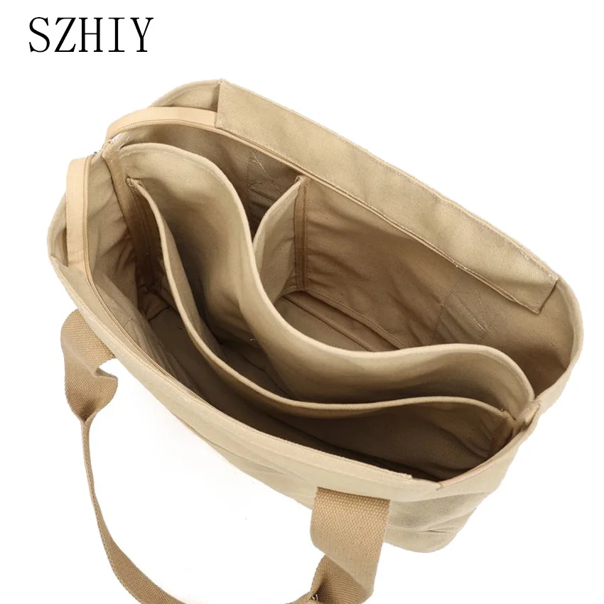 Designer Multi Pocket Shoulder Bag Women Large Capacity Travel Bag Mommy Travel Miscellaneous Pocket Sturdy Canvas Handbag Tote
Designer Multi Pocket Shoulder Bag Women Large Capacity Travel Bag Mommy Travel Miscellaneous Pocket Sturdy Canvas Handbag Tote