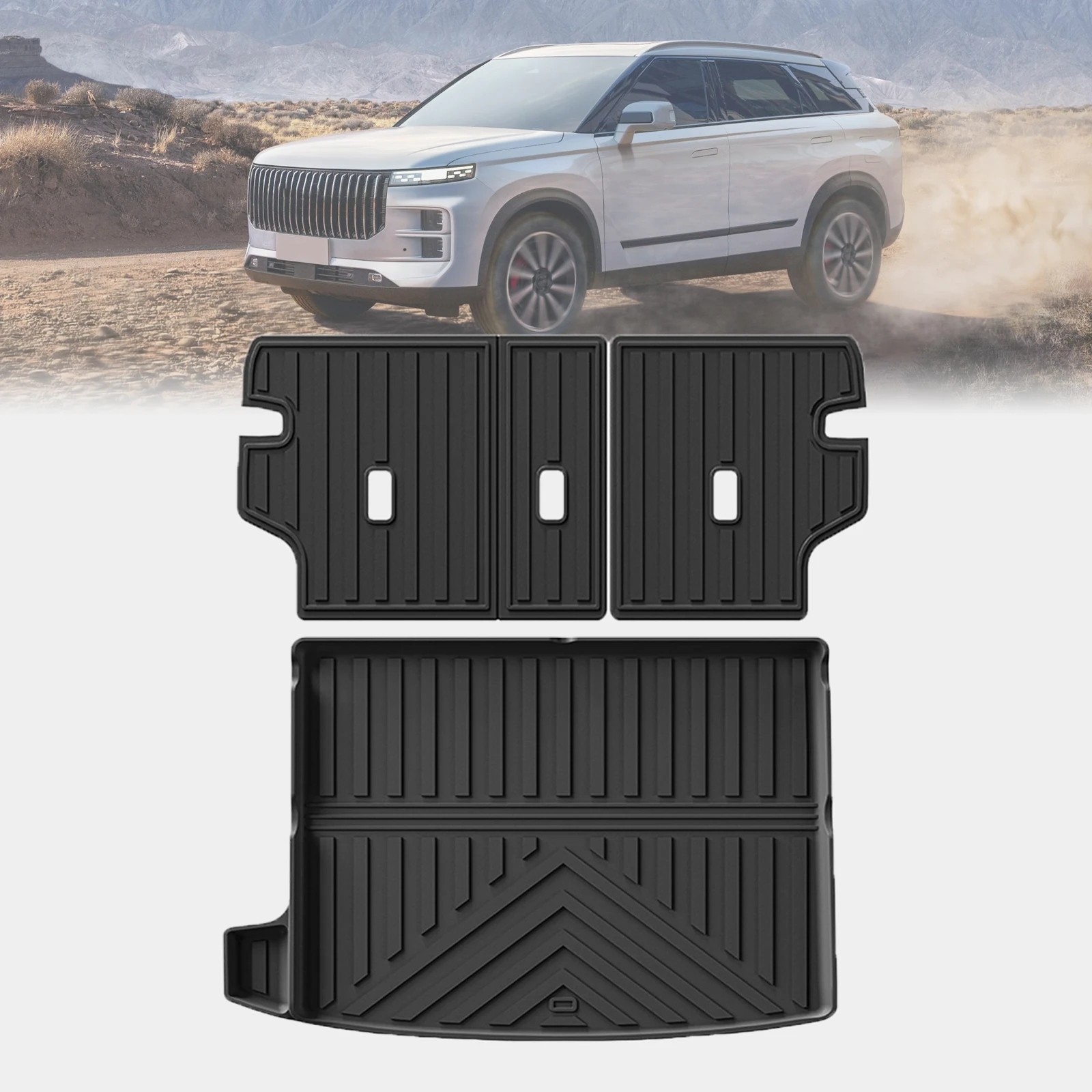 for Jaecoo J7 2023-2025 TPE Rear Boot Mat with Seat Back Cover Full Coverage Easy Installation Accessories
for Jaecoo J7 2023-2025 TPE Rear Boot Mat with Seat Back Cover Full Coverage Easy Installation Accessories