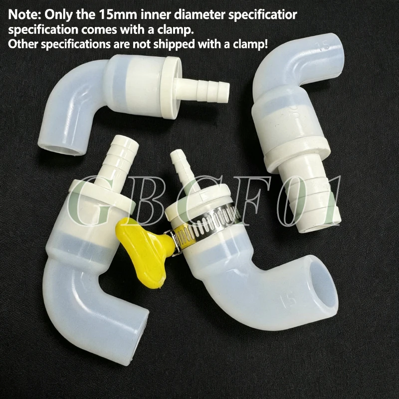 Silicone Elbow Soft Hard Pipes Connector Variable Diameter Elastic Right Angle Rubber Coupling Fish Tank Irrigation Garden
Silicone Elbow Soft Hard Pipes Connector Variable Diameter Elastic Right Angle Rubber Coupling Fish Tank Irrigation Garden