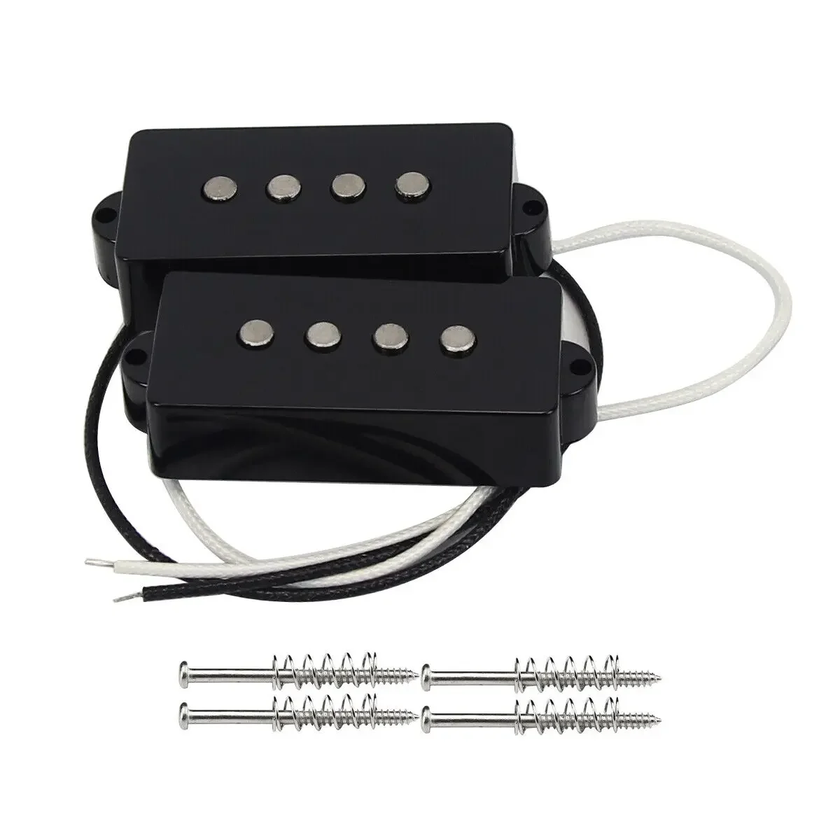 Alnico 5 PB Bass Pickup Set Open Style Black fit 4-String PB WVPB
Alnico 5 PB Bass Pickup Set Open Style Black fit 4-String PB WVPB