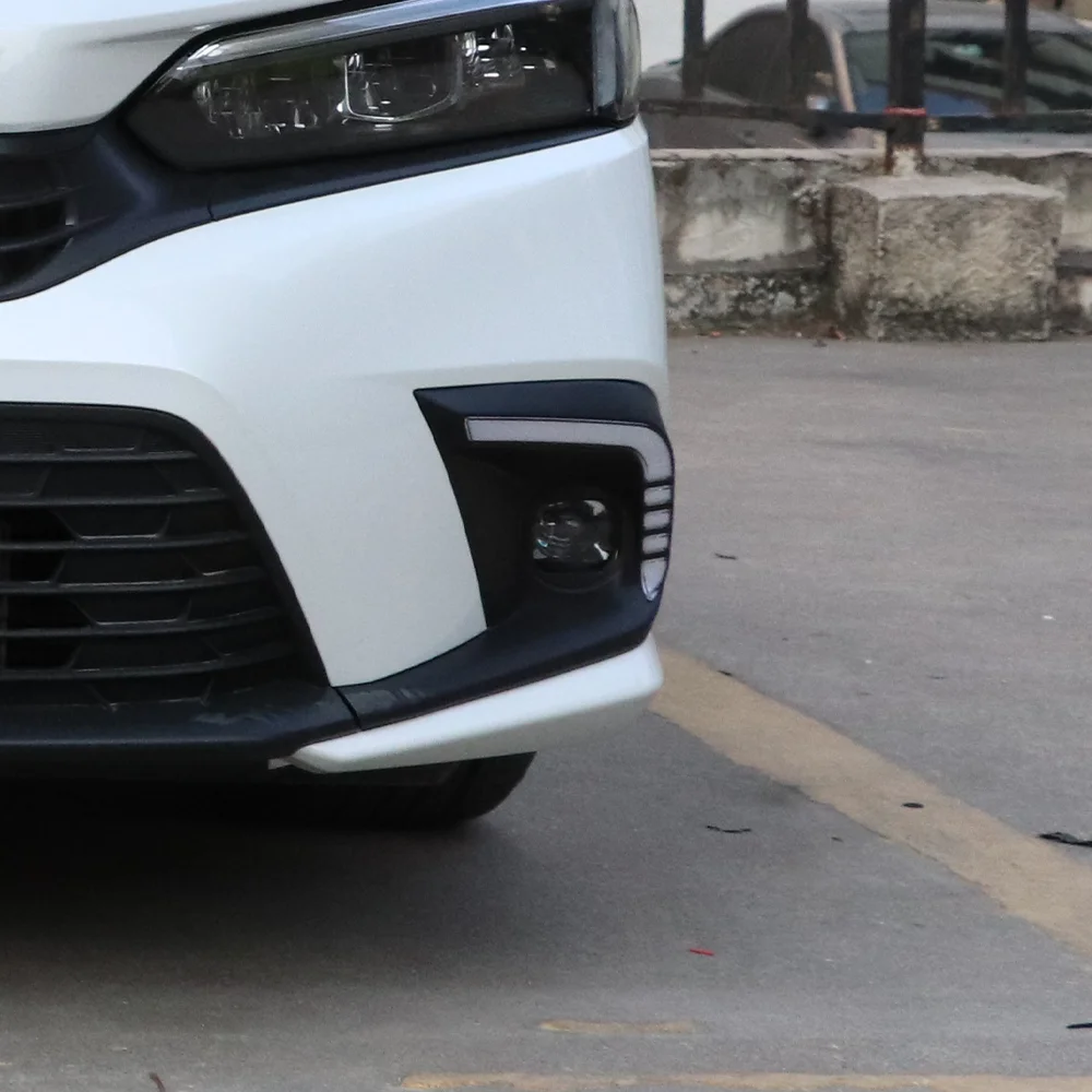 For Honda civic X1 11th 2021-2022 Front Bumper Upgrade LED Dynamic Daytime Running Light Car lights Assembly Accessories
For Honda civic X1 11th 2021-2022 Front Bumper Upgrade LED Dynamic Daytime Running Light Car lights Assembly Accessories