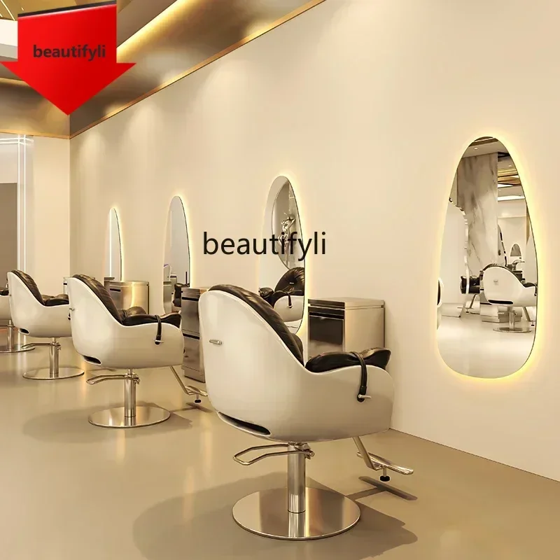 Q181 L6 lt Barber Shop Mirror Irregular Floor Mirror Hair Salon Dressing Table Hair Salon Wall Mounted Single-Sided Hair Cutting
Q181 L6 lt Barber Shop Mirror Irregular Floor Mirror Hair Salon Dressing Table Hair Salon Wall Mounted Single-Sided Hair Cutting