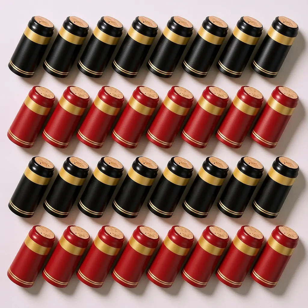 100pcs Wine Bottle Capsules Heat Shrink Capsules for Homebrew Seal Wine Bottle Cover Shrink Film Wrap Straight Mouth Bottles
100pcs Wine Bottle Capsules Heat Shrink Capsules for Homebrew Seal Wine Bottle Cover Shrink Film Wrap Straight Mouth Bottles