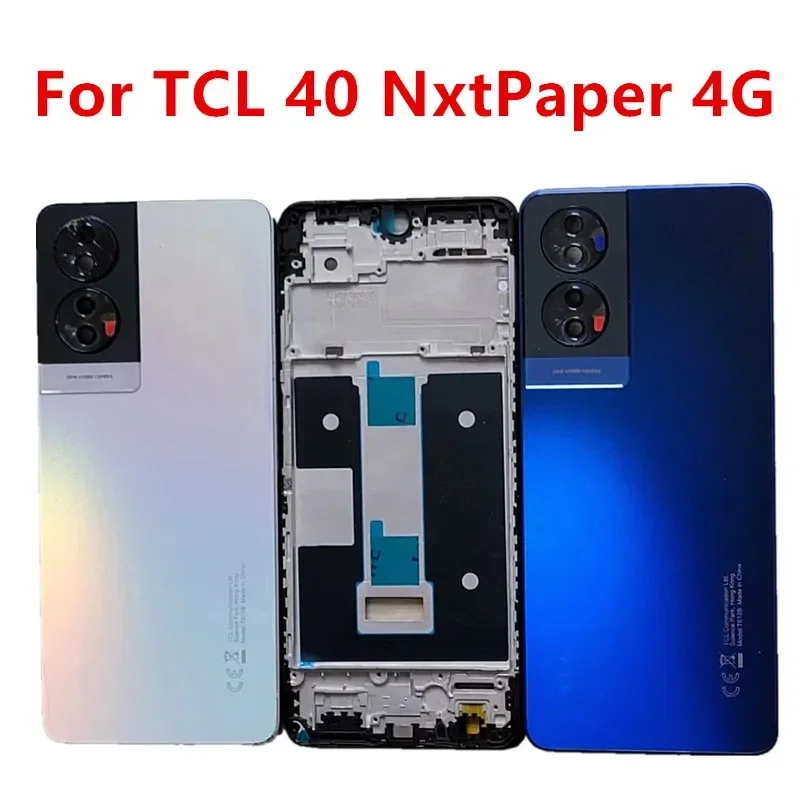 T612B Housing For TCL 40 NxtPaper 4G 6.78" Battery Cover Front Middle Frame Repair Replace Back Door Rear Case + Camera Lens
T612B Housing For TCL 40 NxtPaper 4G 6.78" Battery Cover Front Middle Frame Repair Replace Back Door Rear Case + Camera Lens