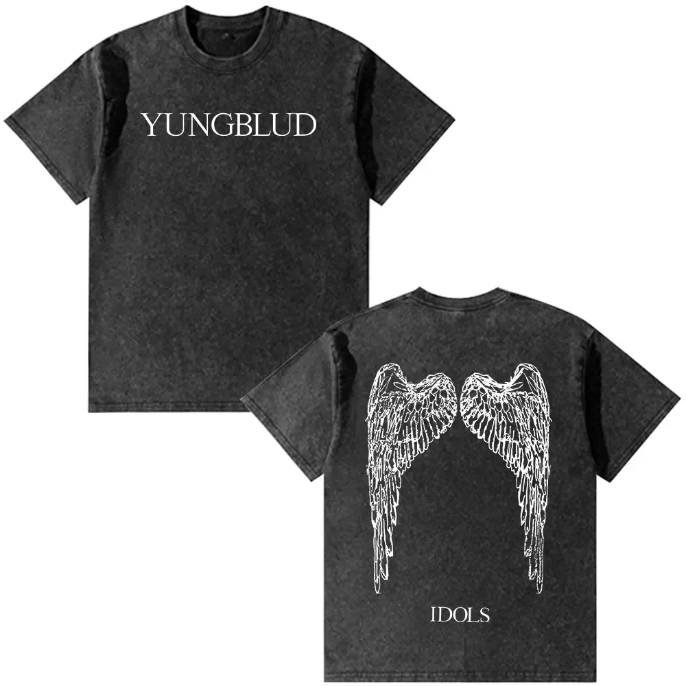Yungblud IDOLS Zoom Album Tour футболка для мужчин и женщин одежда модные футболки в стиле хип-хоп с короткими рукавами повседневная хлопковая футболка уличная одежда 
Yungblud IDOLS Zoom Album Tour футболка для мужчин и женщин одежда модные футболки в стиле хип-хоп с короткими рукавами повседневная хлопковая футболка уличная одежда