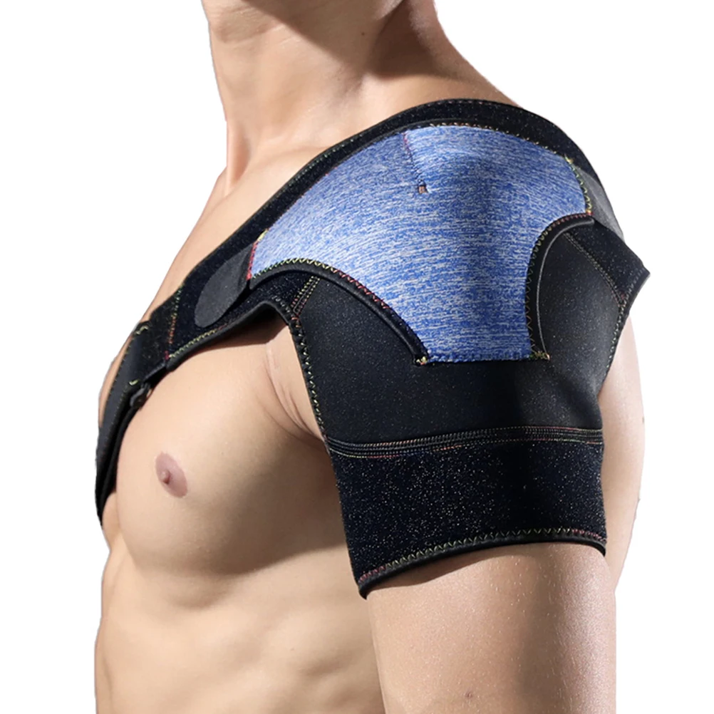 Pressurized Shoulder Strap Breathable Support Blue Shoulderpad Pain Relief Brace Active Users Increase Blood Flow Reduce
Pressurized Shoulder Strap Breathable Support Blue Shoulderpad Pain Relief Brace Active Users Increase Blood Flow Reduce