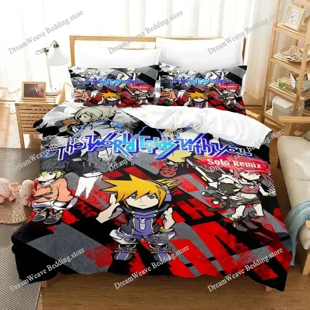Anime The World Ends with You Neku Sakuraba Bedding Set Duvet Cover Bed Set Quilt Cover Pillowcase Comforter King Queen Size9639
Anime The World Ends with You Neku Sakuraba Bedding Set Duvet Cover Bed Set Quilt Cover Pillowcase Comforter King Queen Size9639