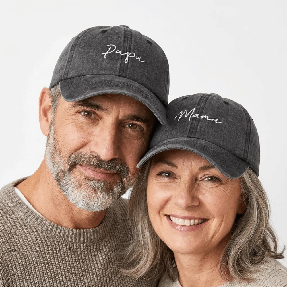 Fashion Washed Cotton Mama Papa Embroidery Caps Adjustable Vintage Baseball Cap Distressed Breathable Dad Hat Gift
Fashion Washed Cotton Mama Papa Embroidery Caps Adjustable Vintage Baseball Cap Distressed Breathable Dad Hat Gift