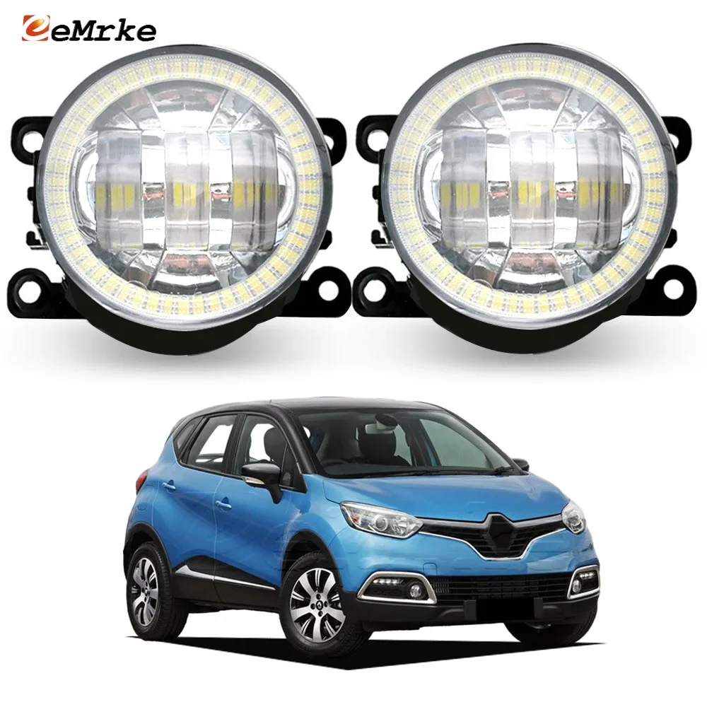 Светодиодные противотуманные фары для Renault Captur J5_/H5_ X87 2013 2014 2015 2016 2017 Автомобильные PTF 30 Вт с линзами + кольца DRL Angel Eyes для вождения
Светодиодные противотуманные фары для Renault Captur J5_/H5_ X87 2013 2014 2015 2016 2017 Автомобильные PTF 30 Вт с линзами + кольца DRL Angel Eyes для вождения