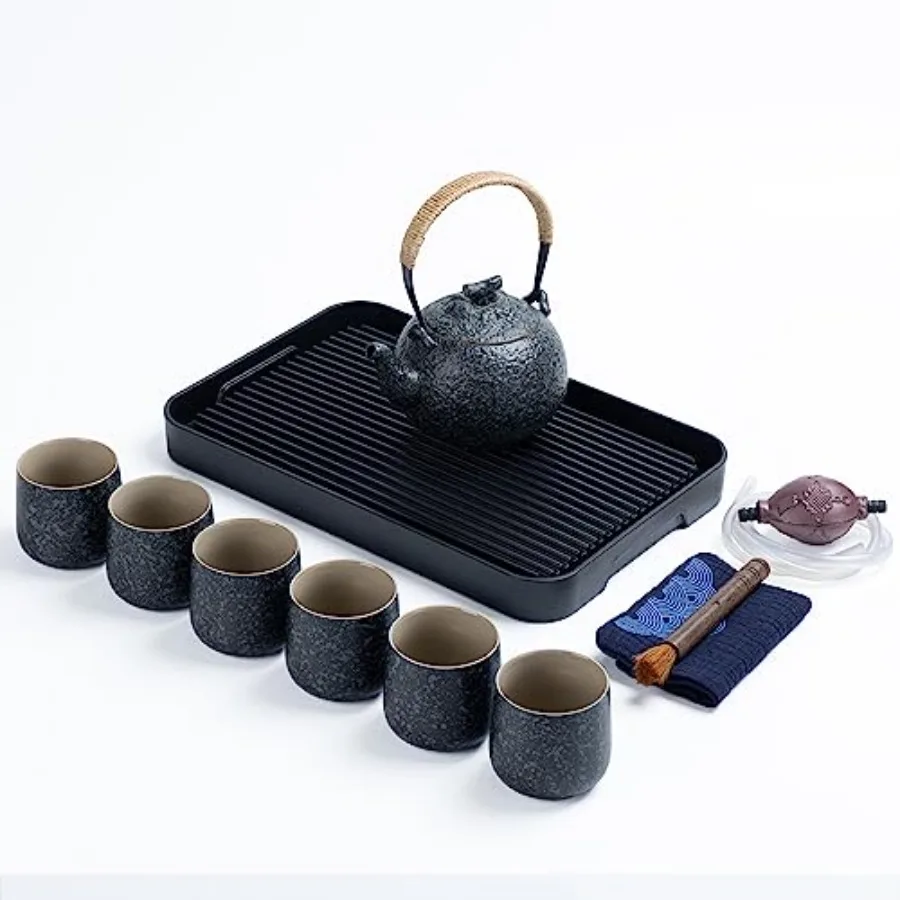 TEANAGOO Japanese Tea Set Chinese Tea Sets Porcelain Japanese Tea Cups Chinese Gongfu Tea Set Asian Tea Set for Adults Japanese
TEANAGOO Japanese Tea Set Chinese Tea Sets Porcelain Japanese Tea Cups Chinese Gongfu Tea Set Asian Tea Set for Adults Japanese