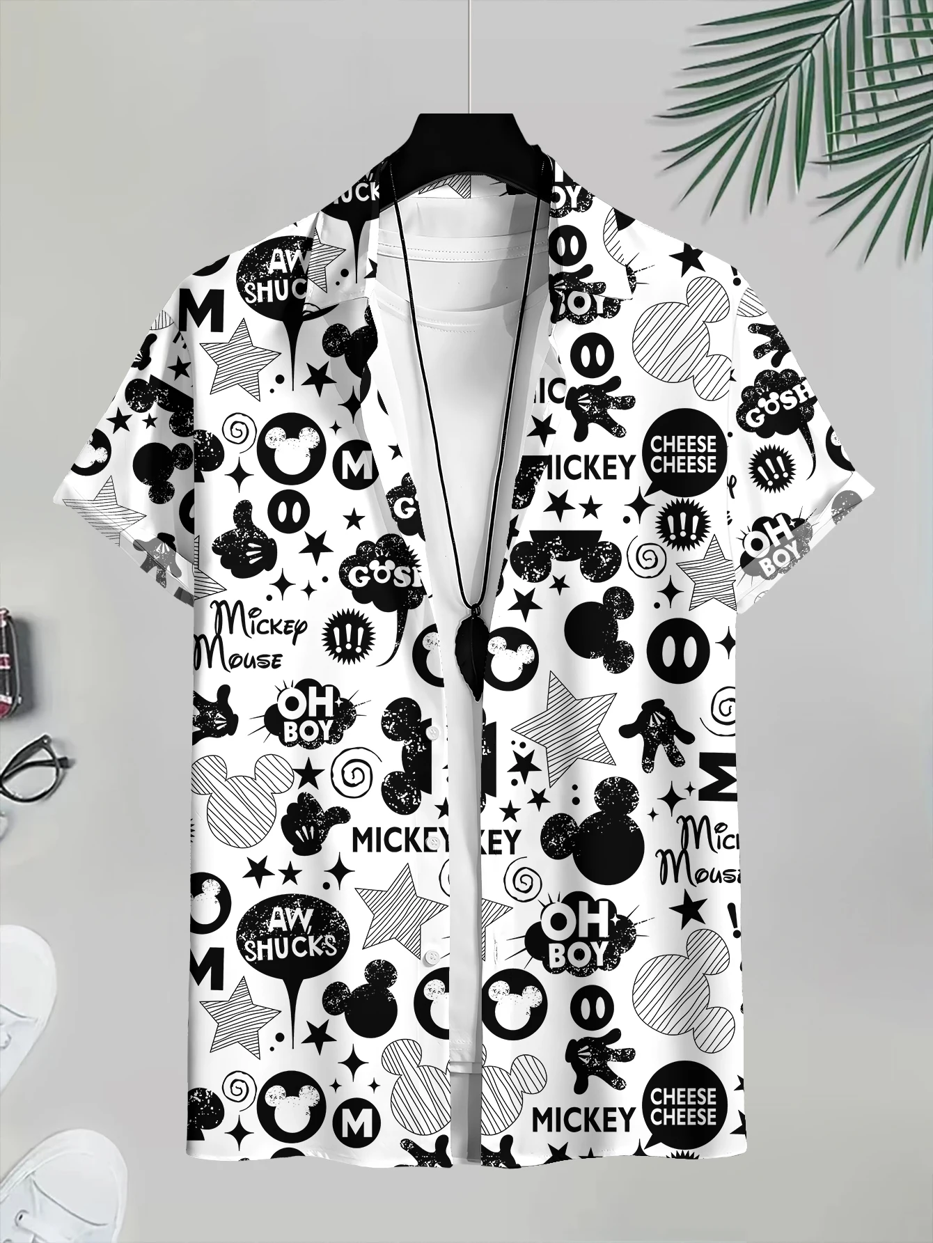 Stylish Casual Men's 3D Print Disney Character Shirt Assorted Styles: Multi - Pattern Mickey & Donald Duck Patterns
Stylish Casual Men's 3D Print Disney Character Shirt Assorted Styles: Multi - Pattern Mickey & Donald Duck Patterns