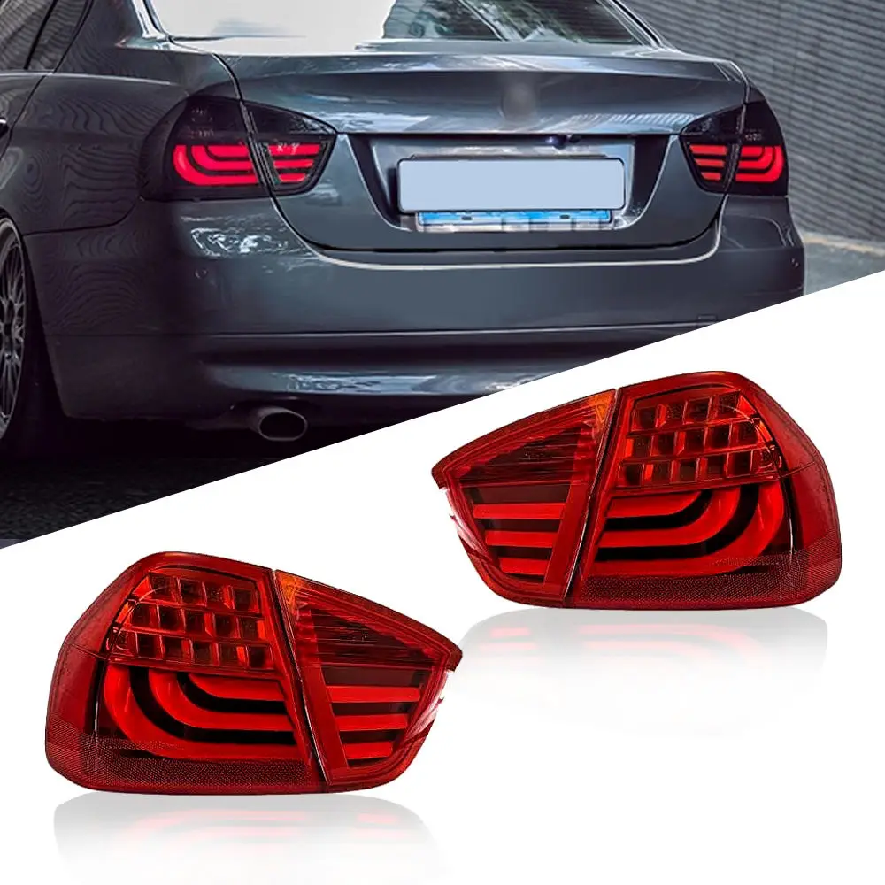 Светодиодный задний фонарь в сборе для BMW 3 серии E90 320i 325i 2005-2008: динамический указатель поворота, стоп-сигнал, задний ход, противотуманные и задние фонари
Светодиодный задний фонарь в сборе для BMW 3 серии E90 320i 325i 2005-2008: динамический указатель поворота, стоп-сигнал, задний ход, противотуманные и задние фонари