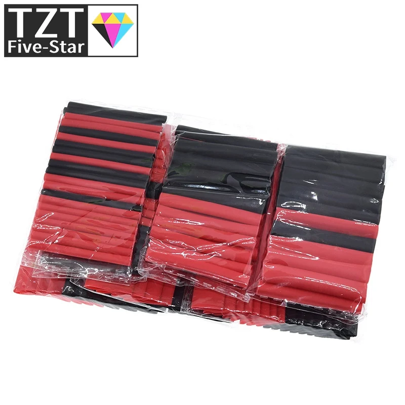 GREATZT 1set=150PCS 7.28m Black And Red 2:1 Assortment Heat Shrink Tubing Tube Car Cable Sleeving Wrap Wire Kit
GREATZT 1set=150PCS 7.28m Black And Red 2:1 Assortment Heat Shrink Tubing Tube Car Cable Sleeving Wrap Wire Kit