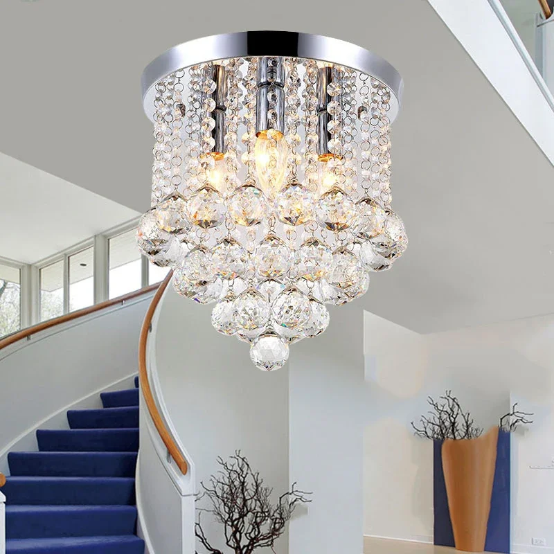 Homebless Round LED Crystal Ceiling E14 Bulb Lighting for Living Room Passage Interior Lamp Home Decoration Dining Hall Corridor
Homebless Round LED Crystal Ceiling E14 Bulb Lighting for Living Room Passage Interior Lamp Home Decoration Dining Hall Corridor