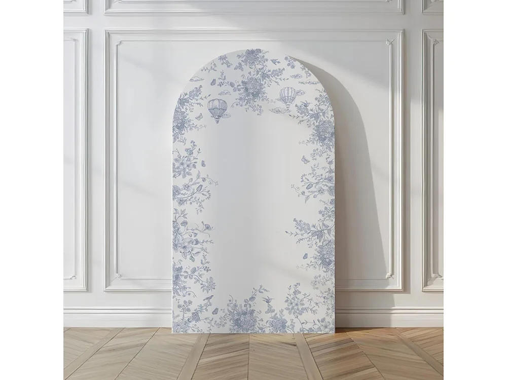 Mehofond Custom 2-Sided Blue Toile Floral Kids Birthday Party Wedding Bride Shower Covers Chiara Arch Background Decor Backdro
Mehofond Custom 2-Sided Blue Toile Floral Kids Birthday Party Wedding Bride Shower Covers Chiara Arch Background Decor Backdro
