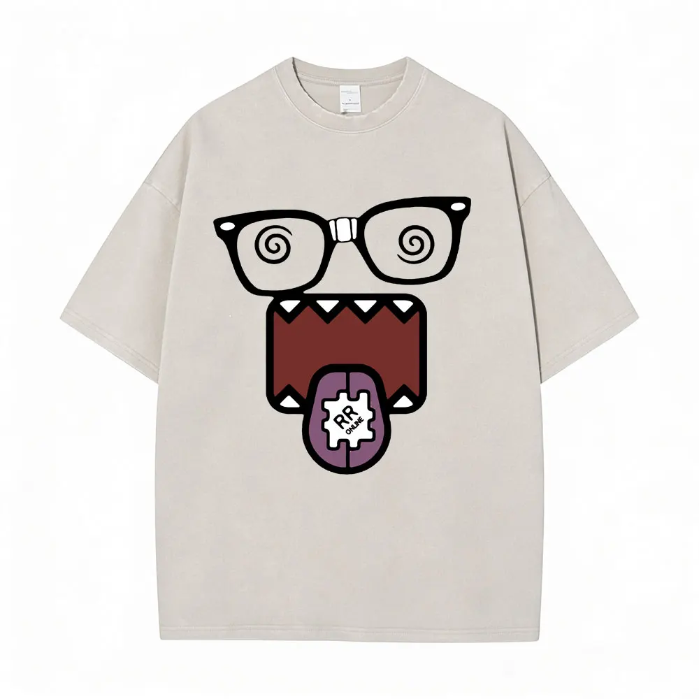 Washed Vintage Domo Kun Funny Meme T Shirt Men's Women Clothing Cotton Casual T-Shirts Short Sleeve Oversized T-shirt Streetwear
Washed Vintage Domo Kun Funny Meme T Shirt Men's Women Clothing Cotton Casual T-Shirts Short Sleeve Oversized T-shirt Streetwear