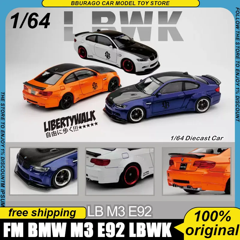 Pre-Sale Mortal Fm 1:64 Diecast Bmw M3 E92 Lbwk Liberty Walk Replica Carbon Hood Details For Collectors Ornament Toys Kids Gift
Pre-Sale Mortal Fm 1:64 Diecast Bmw M3 E92 Lbwk Liberty Walk Replica Carbon Hood Details For Collectors Ornament Toys Kids Gift