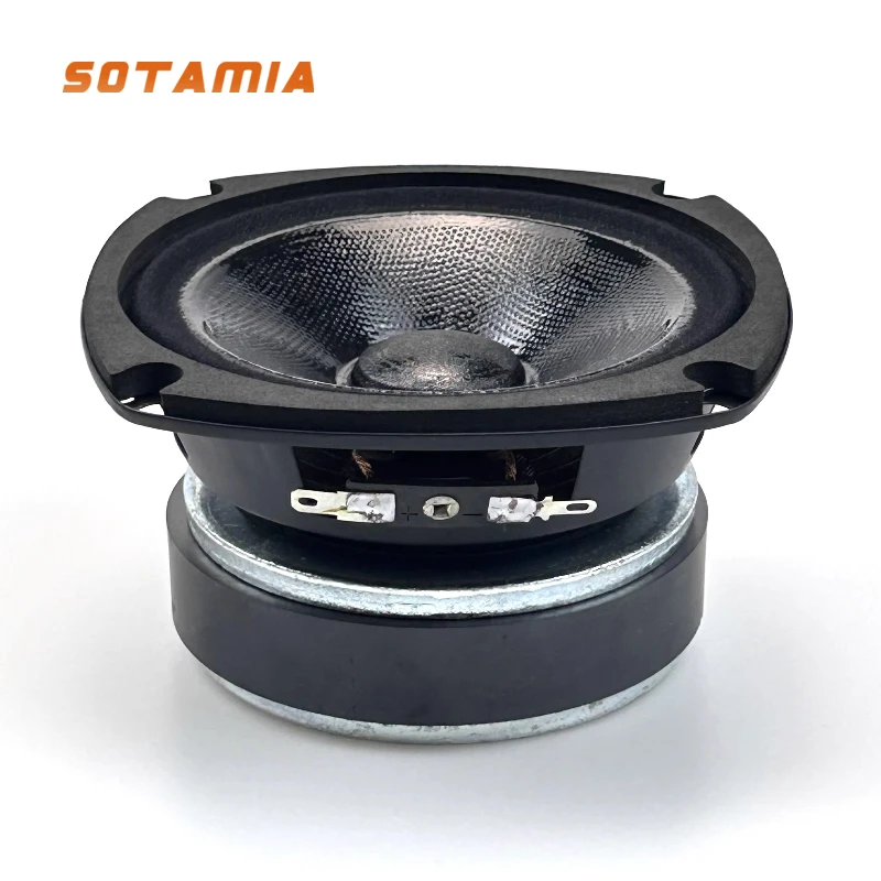 SOTAMIA 1PCS 4.5 Inch Line Array Sound Column Speaker 8 Ohm 30 Watt High Sensitivity High Power Subwoofer Bluetooth Sound Box