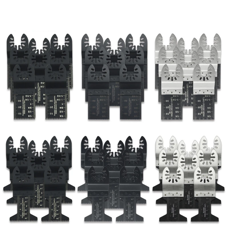 48pcs Multifunction Universal Saw Blades Oscillating Quick Release Cutter Bi-metal Precision Saw Tool Cutting Accessories
48pcs Multifunction Universal Saw Blades Oscillating Quick Release Cutter Bi-metal Precision Saw Tool Cutting Accessories