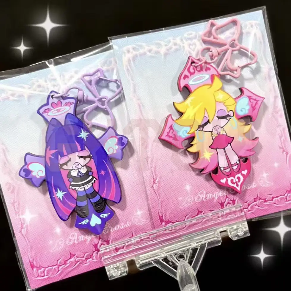 5cm Garter Stockings Angel Anime Peripherals Acrylic Keychain Desktop Display Ornaments Collection Birthday Gift for Girl Boys
5cm Garter Stockings Angel Anime Peripherals Acrylic Keychain Desktop Display Ornaments Collection Birthday Gift for Girl Boys