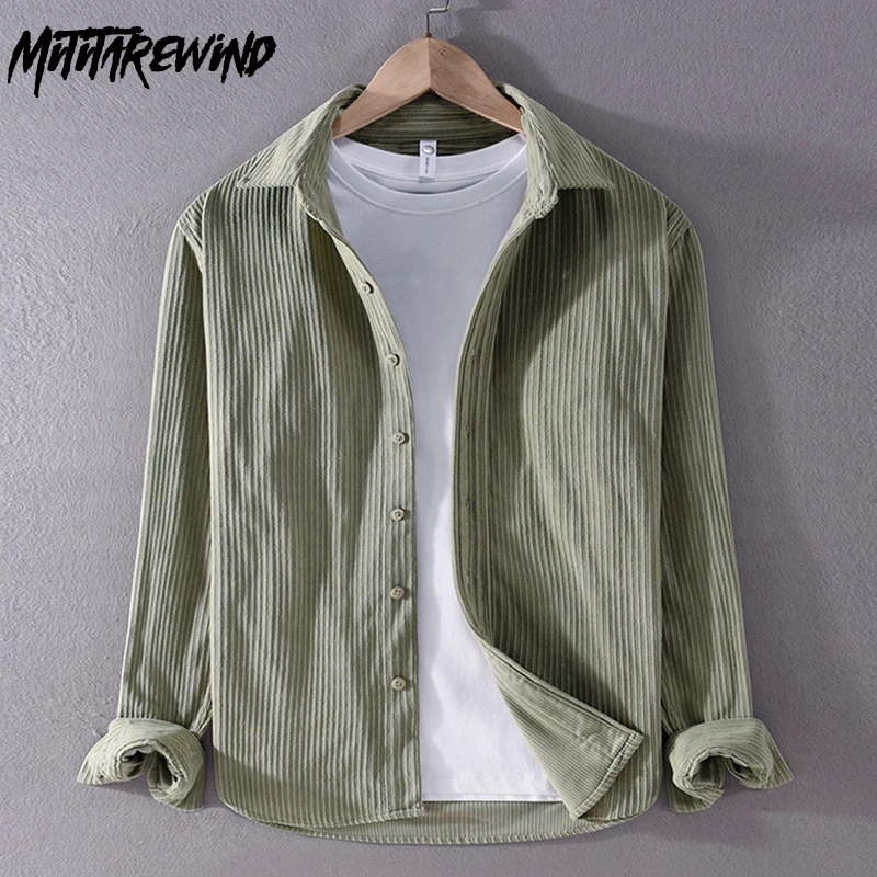 Japanese Full Sleeve Shirts Men Spring Autumn Daily Casual Shirts Corduroy Button Up Shirt Men Simple Loose Tops Camisa Hombre
Japanese Full Sleeve Shirts Men Spring Autumn Daily Casual Shirts Corduroy Button Up Shirt Men Simple Loose Tops Camisa Hombre
