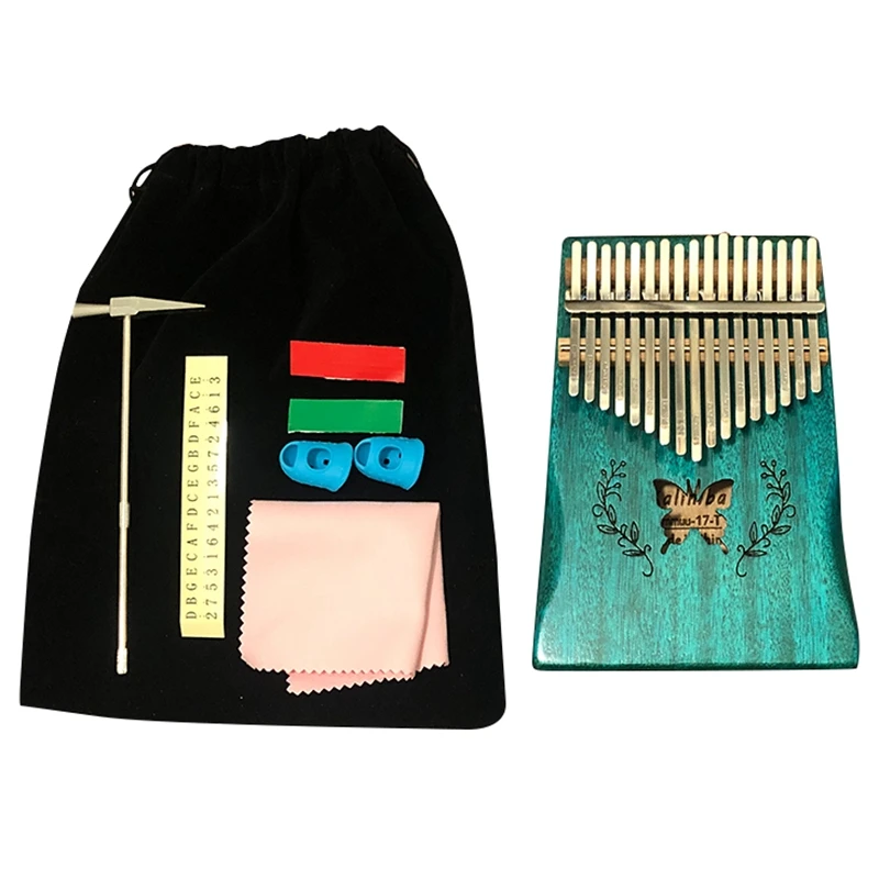 Highly Recommended.17 Keys Kalimba Pattern Thumb Piano Mahogany Body Musical Instrument
Highly Recommended.17 Keys Kalimba Pattern Thumb Piano Mahogany Body Musical Instrument