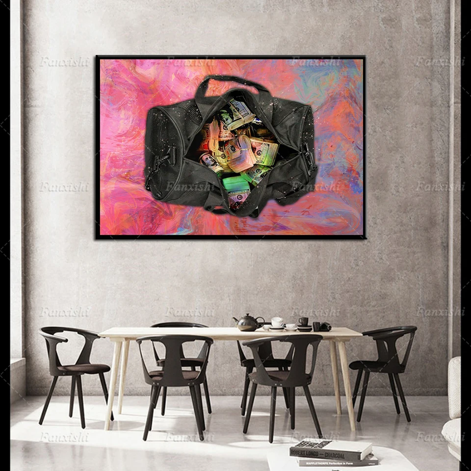 Money Bag Pictures, Graffiti Prints Poster,Colorful Graffiti Dollar Glossy Wall Art, Luxury Room Home & Office Wall Prints Gift
Money Bag Pictures, Graffiti Prints Poster,Colorful Graffiti Dollar Glossy Wall Art, Luxury Room Home & Office Wall Prints Gift